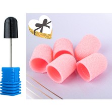 Normadia 10'lu Ince Tırnak Bakım Kombo Seti, 10X15MM Tırnak Zımpara ve Törpü Başları
