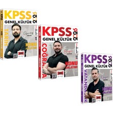 Akm Kitap Yargı 2026 Kpss Tarih Coğrafya ve Vatandaşlık Konu Seti 3 Kitap