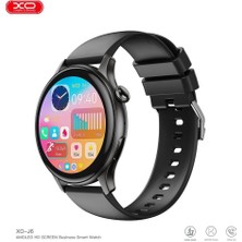 Xo J6 Yuvarlak Slim Kasa IP68 Sertifikalı Suya Dayanıklı Android iPhone Uyumlu Akıllı Saat