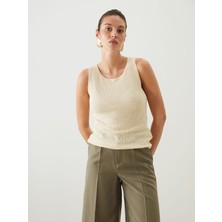 Lc Waikiki Yeni Sezon Bisiklet Yaka Kadın Triko Atlet