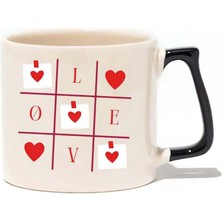 Baskıgo Love 14 Şubat Sevgililer Günü Lüks Kupa - Hediye Seramik Kupa