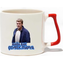 Baskıgo Bana Bak Çeyrek Mafya Lüks Kupa - Hediye Seramik Kupa