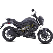Kaplama Merkezi Bajaj Dominar 250D Kuru Kafatası Baskılı Orta Grenaj Sticker