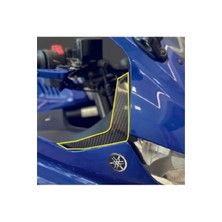 Kaplama Merkezi Yamaha YZF-R25 2015-2024 Far Yanı Orjinal Karbon Sticker