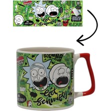Baskıgo Rick And Morty Lüks Kupa - Hediye Seramik Kupa