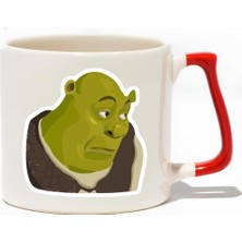 Baskıgo Shrek Lüks Kupa - Hediye Seramik Kupa