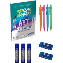 Ermap Tri-Click 0.7 Uçlu Kalem Seti ve Ayt Matematik 20X40 Deneme