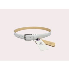 İstanbul Belt Hakiki Klasik Deri Erkek Kemer – 3 cm – Gümüş Ton Tokalı – Dayanıklı & Gerçek Deriden Kemer, Renk & Boy Seçenekleri