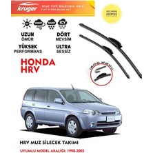 Kruger Honda Hr-V Sileceği Silgeç Silgi Takımı 1998-2005 Arası Araç Için (Aparatsız) Direk Montaj