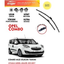 Kruger Opel Combo Sileceği Silgeç Silgi Takımı 2012-2017 Arası