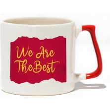 Baskıgo We Are The Best Lüks Kupa - Hediye Seramik Kupa