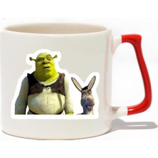 Baskıgo Shrek Lüks Kupa - Hediye Seramik Kupa