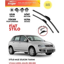 Kruger Fiat Stilo 2002-2005 Sileceği Silgeç Silgi Takımı
