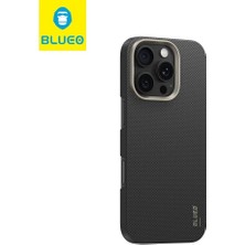 Blueo Mr. Gorilla iPhone 16 Pro Max Uyumlu Magsafe Destekli Slim Karbon Fiber Tasarım Sert Kılıf