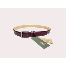 İstanbul Belt Hakiki Klasik Deri Erkek Kemer – 3 cm – Gümüş Ton Tokalı – Dayanıklı & Gerçek Deriden Kemer, Renk & Boy Seçenekleri
