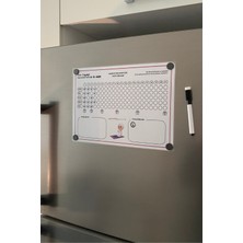 Caps Office Kız Çocuklar Için Namaza Başlama Rehberi - Magnetli Buzdolabı Üstü Islami Planlayıcı