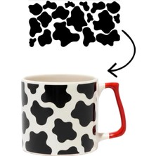 Baskıgo Dalmaçya Desen Lüks Kupa - Hediye Seramik Kupa