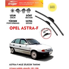 Kruger Opel Astra F Silgeç Takımı 1.2 1.4 1.6 (Aparatsız) Direk Montaj 1991-1998 Arası