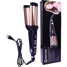 Özbience Seramik Kaplı Su Dalga Maşası ile Elektrik Tarzında Saç Şekillendirme