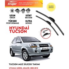 Kruger Hyundai Tucson Sileceği Silgeç Silgi 2009 Model Araç Için (Aparatsız) Direk Montaj