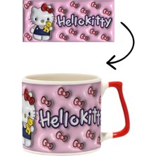 Baskıgo Hello Kitty Lüks Kupa - Hediye Seramik Kupa