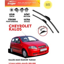 Kruger Chevrolet Kalos Silgeç Takımı 2005 Model (Aparatsız) Direk Montaj