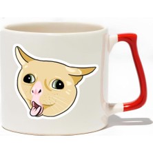 Baskıgo Kedi Lüks Kupa - Hediye Seramik Kupa