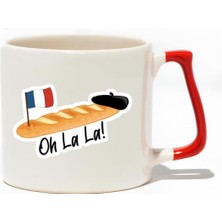 Baskıgo Oh La La Lüks Kupa - Hediye Seramik Kupa