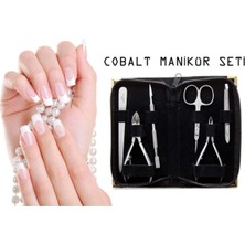 Normadia Şık ve Pratik Profesyonel Manikür ve Pedikür Seti Çantalı 6 Parça