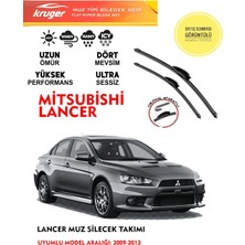 Kruger Mitsubishi Lancer Muz Muz Sileceği Takımı (2009-2013)