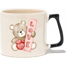 Baskıgo Love 14 Şubat Sevgililer Günü Lüks Kupa - Hediye Seramik Kupa