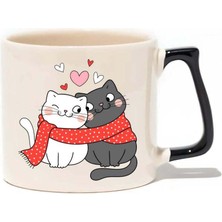 Baskıgo 14 Şubat Sevgililer Günü Lüks Kupa - Hediye Seramik Kupa