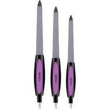 Normadia 3'lü Çift Taraflı Tırnak Törpü Seti, Pratik ve Şık Tasarım