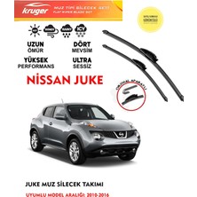 Kruger Nissan Juke Silgeç Takımı 2015 Model (Aparatsız) Direk Montaj