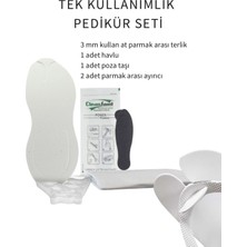 Normadia Pratik ve Temiz Tek Kullanımlık Pedikür Seti, 10 Adet, Ev ve Seyahat Için