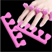 Normadia Yumuşak Sünger Tırnak Oje Boyama ve Süsleme Parmak Ayırıcı Seti (5'li)