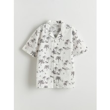 Lc Waikiki Yeni Sezon Desenli Erkek Çocuk Gömlek