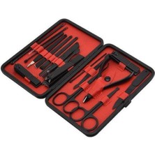 Normadia Çelik Manikür Pedikür Seti, 18 Parça, Profesyonel Kullanım Için Uygun