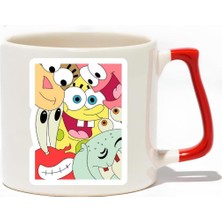 Baskıgo Sünger Bob Lüks Kupa - Hediye Seramik Kupa