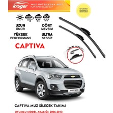 Kruger Chevrolet Captiva Ön Silgeç Takımı 2006 Model (Aparatsız) Direk Montaj