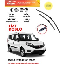 Kruger Fiat Doblo Ön Silgeç 2016 Model (Aparatsız) Direk Montaj