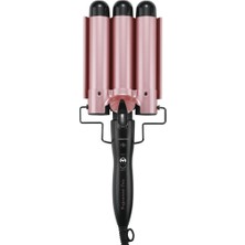 Özbience Taşınabilir 32MM Elektrikli Profesyonel Saç Maşası, Rose Gold, 120W