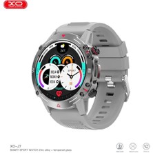 Xo 1.43" AMOLED Ekranlı IP68 Sertifikalı Su Geçirmez Android ve iPhone Uyumlu Sportif Akıllı Saat