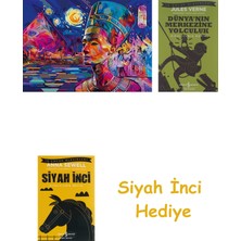 Ravensburger 1000 Parça Puzzle Nefertiti + Dünyanın Merkezine Yolculuk + Siyah Inci Hediye