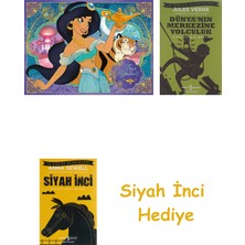 Ravensburger 100P Puz Wd Yasemin Yapboz + Dünyanın Merkezine Yolculuk + Siyah Inci Hediye