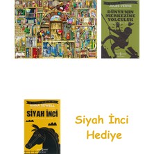 Ravensburger 1000 Parçalı Puzzle Kitapçı + Dünyanın Merkezine Yolculuk + Siyah Inci Hediye