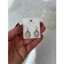 Hercy Xuping Model Zirkon Taşlı Sallantılı Küpe