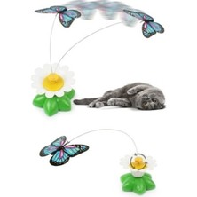 Normadia Hareketli Dönen Kelebek Kedi Oyuncağı, Pille Çalışan Otomatik Çevirici