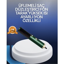 Özbience Saç Kurutma ve Düzleştirme Taraması, 3 Kademeli Isı Ayarlarıyla