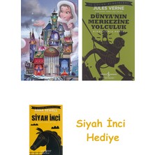 Ravensburger 1000P Puzzle Wd Belle Şatosu, Yapboz + Dünyanın Merkezine Yolculuk + Siyah Inci Hediye